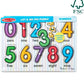 Melissa & Doug Melissa Doug Lift See Numbers Wooden Peg Puzzle - 10 Pieces - FSC Certified