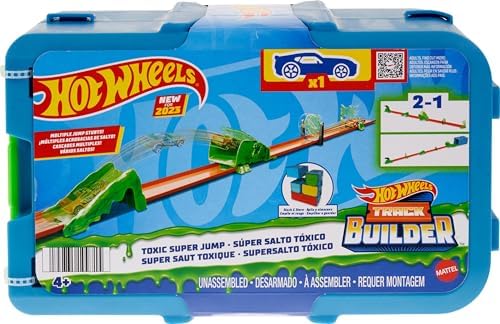 Hot Wheels Toy Car Track Set Track Builder Playset