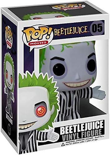 Funko POP Beetlejuice - Beetlejuice Funko Vinyl Figure Bundled with Compatible Box