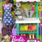 Barbie Careers Playset Farmers Market Set with Blonde Fashion Doll Furniture
