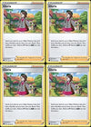 Pokemon Gloria 141172 - Brilliant Stars - Pokemon Trainer Card Lot Playset x4