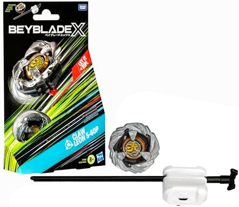 Beyblade X Claw Leon 5-60P Starter Pack Set with Balance Type Right-Spinning Top and