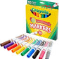 Crayola Broad Line Markers Classic Colors 10 Each 10 Count Pack of 1