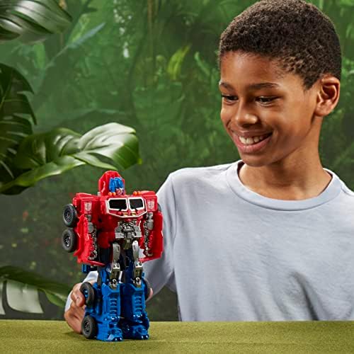Transformers Rise of The Beasts Movie Smash Changer Optimus Prime Converting Action