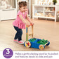 Melissa & Doug Melissa Doug Deluxe Chomp and Clack Alligator Push Toy and Activity Walker
