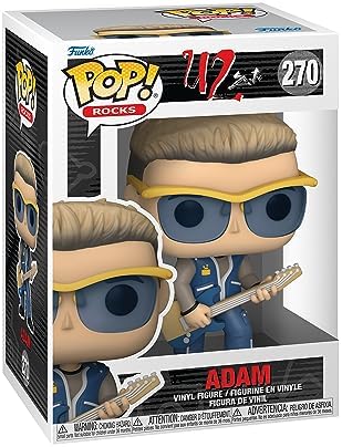 Funko Pop Rocks U2 - Adam Clayton - Collectable Vinyl Figure