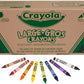 Crayola Crayon Classpack - 400ct 8 Colors Large Crayons for Bulk School Supplies Teacher
