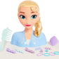 Disney Elsa Styling Head A" 18-Piece Set with Wear & Share Accessories Blonde Hair – 18