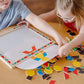 Melissa & Doug Melissa Doug Deluxe Wooden Magnetic Pattern Blocks Set - Educational Toy