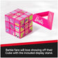 Rubik's Cube Barbie Cube Celebrating Barbie's 50th Anniversary Problem-Solving Brain Teaser Classic Color-Matching Puzzle