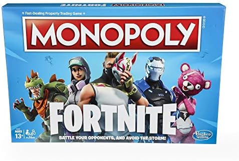 Hasbro Fortnite Edition Monopoly Board Game 2-7 Players