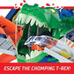 Hot Wheels City Toy Car Track Set Ultimate Garage with T-Rex Dinosaur Store 100 164 Scale Vehicle