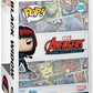 Funko Pop Pin The Avengers Earth's Mightiest Heroes - 60th Anniversary Black Widow with