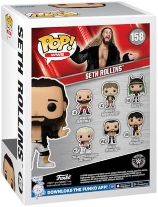 Funko POP WWE Seth Rollins with Coat - Collectable Vinyl Figure