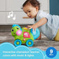 Fisher-Price Baby Learning Toy Link Squad Crawl 'n Colors Chameleon with Music Lights for