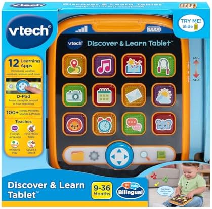 VTech Discover and Learn Tablet with Pretend-Play Apps
