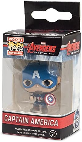 Funko Pocket Pop Keychain Marvel - Avengers 2 - Cap America Action Figure
