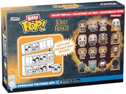 Funko Bitty POP Lord of The Rings - Samwise 4-Packa and A Surprise Mystery Mini Figure -