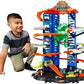Hot Wheels City Toy Car Track Set Ultimate Garage with T-Rex Dinosaur Store 100 164 Scale Vehicle