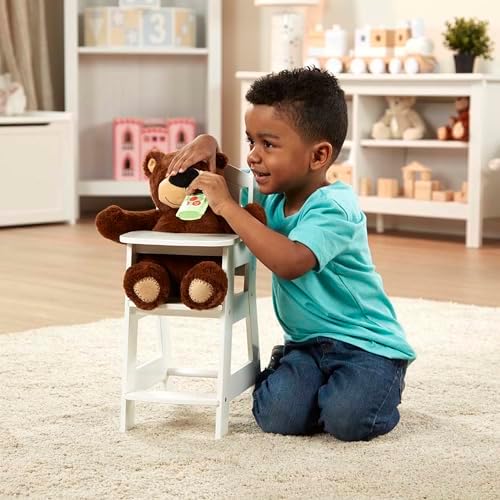 Melissa & Doug Melissa Doug Play High Chair - Pretend Play High Chair Baby Doll White