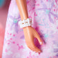 Barbie Signature Birthday Wishes Doll in Satiny Lilac Dress with Wavy Brown Hair
