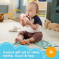 Fisher-Price Baby Taco Tuesday Set 3 Pretend Food Rattle Sensory Activities for Newbornsa