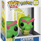 Pokemon - Caterpie Pop Vinyl Figure Bundled with Compatible Pop Box Protector Case