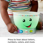 Fisher-Price Baby Learning Toy Laugh Learn Magic Color Mixing Bowl with Pretend Food