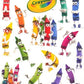Crayola Bath Set Shower Bundle - 9 Pc Bathroom Set Body Wash Pens Bath and