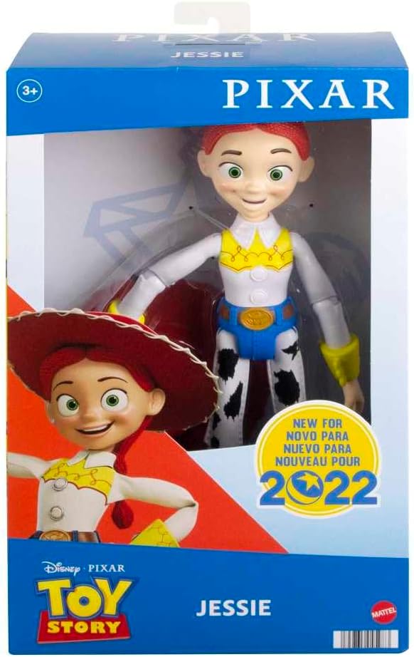 Mattel Disney and Pixar Toy Story Large Action Figure Posable Jessie in Signature Cowgirl