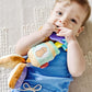 Melissa & Doug Melissa Doug Multi-Sensory PBJ Take-Along Clip-On Baby Toy Sensory Toy for