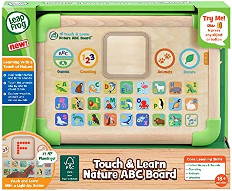 LeapFrog Touch and Learn Nature ABC Board Green
