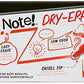 Crayola Take Note Dry Erase Markers Red Chisel Tip Markers Office School Supplies 12 Count