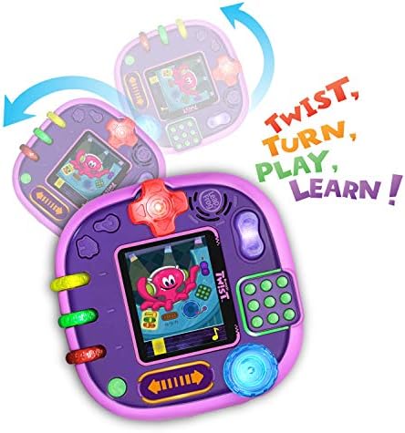 LeapFrog Rockit Twist Handheld Learning Game System Purple