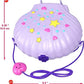 Polly Pocket Travel Toy with Micro Dolls Mermaid 2-in-1 Seashell Purse Playset Amazon