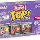 Funko Bitty Pop Disney Princesses - Rapunzel Merida Moana and A Surprise Mystery Mini