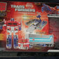 TRANSFORMERS 25TH ANNIVERSARY G1 RE-ISSUE OPTIMUS PRIME with DVD and COMIC