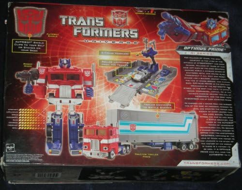 TRANSFORMERS 25TH ANNIVERSARY G1 RE-ISSUE OPTIMUS PRIME with DVD and COMIC