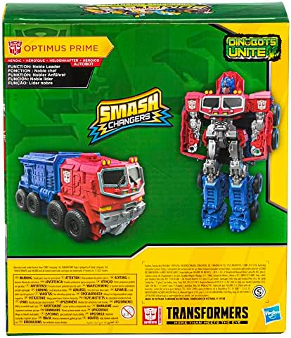Transformers Bumblebee Cyberverse Adventures Dinobots Unite Smash Changer Optimus Prime