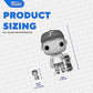 Funko Bitty POP SW - Luke 4-Pack and A Surprise Mystery Mini Figure - 0.9 Inch 2.2 Cm -