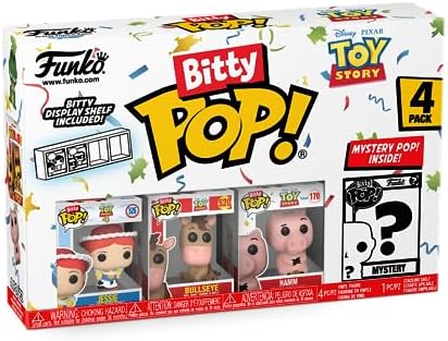 Funko Bitty Pop Toy Story - Jessie 4PK - Jessie Bullseye Hamm and A Surprise Mystery Mini