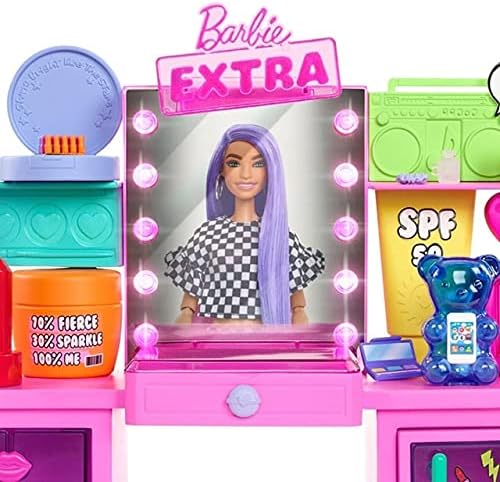 Barbie Extra Doll Vanity Playset