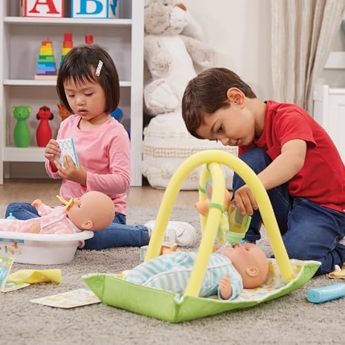 Melissa & Doug Melissa Doug Mine to Love Twins Luke Lucy 15 Light Skin-18 Months And Up