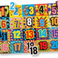 Melissa & Doug Melissa Doug Jumbo Numbers Wooden Chunky Puzzle 20 pcs