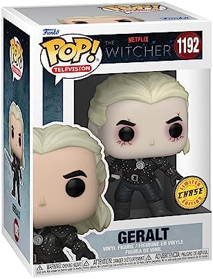 Funko POP Pop TV Witcher- Geralt with Chase Styles May Vary Multicolor Standard