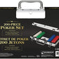Spin Master Professional Texas Hold 'Em Poker Set Classic Game with 200 Dual-Toned Chips