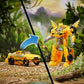 Transformers Rise of The Beasts Movie Beast-Mode Bumblebee Converting Toy with Lights and