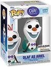 Funko POP Pop Disney Olaf Presents - Olaf as Ariel Snowman- POP 1 Multicolor