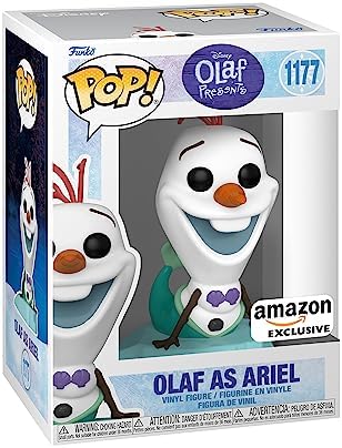 Funko POP Pop Disney Olaf Presents - Olaf as Ariel Snowman- POP 1 Multicolor