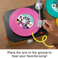 Fisher-Price Musical Toy Rockin' Record Player for Preschool Pretend Play for Ages Year